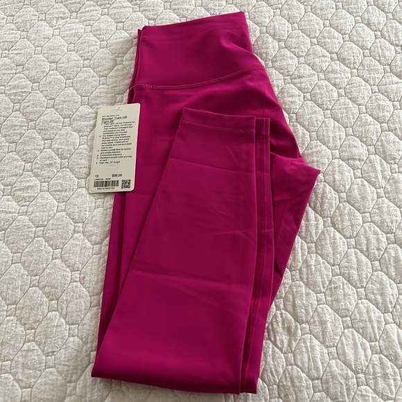 Lululemon Wunder Train HR Tight 28” Ripened Raspberry SOLD OUT - Picture 3 of 6